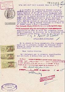 Oran documents divers 753